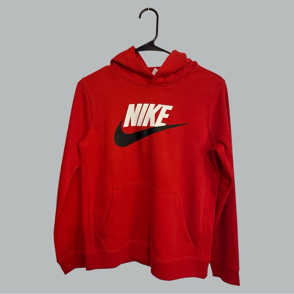 NIKE KIDS SPORTSWEAR CLUB FLEECE PULLOVER HOODIE - Picture 5 of 5